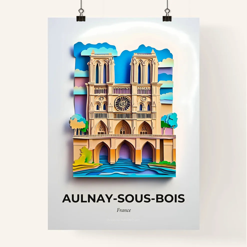 Vivid Aulna, Colorful Poster