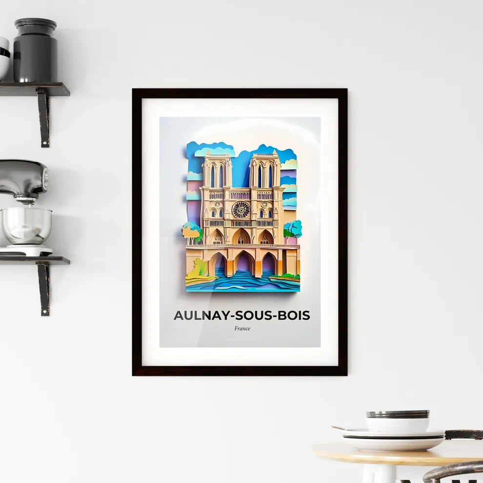 Vivid Aulna, Framed Wall Art