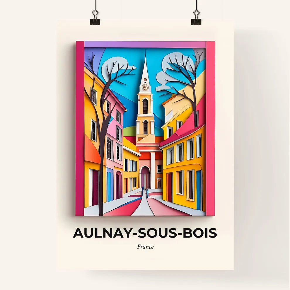Vivid Aulna, Colorful Poster