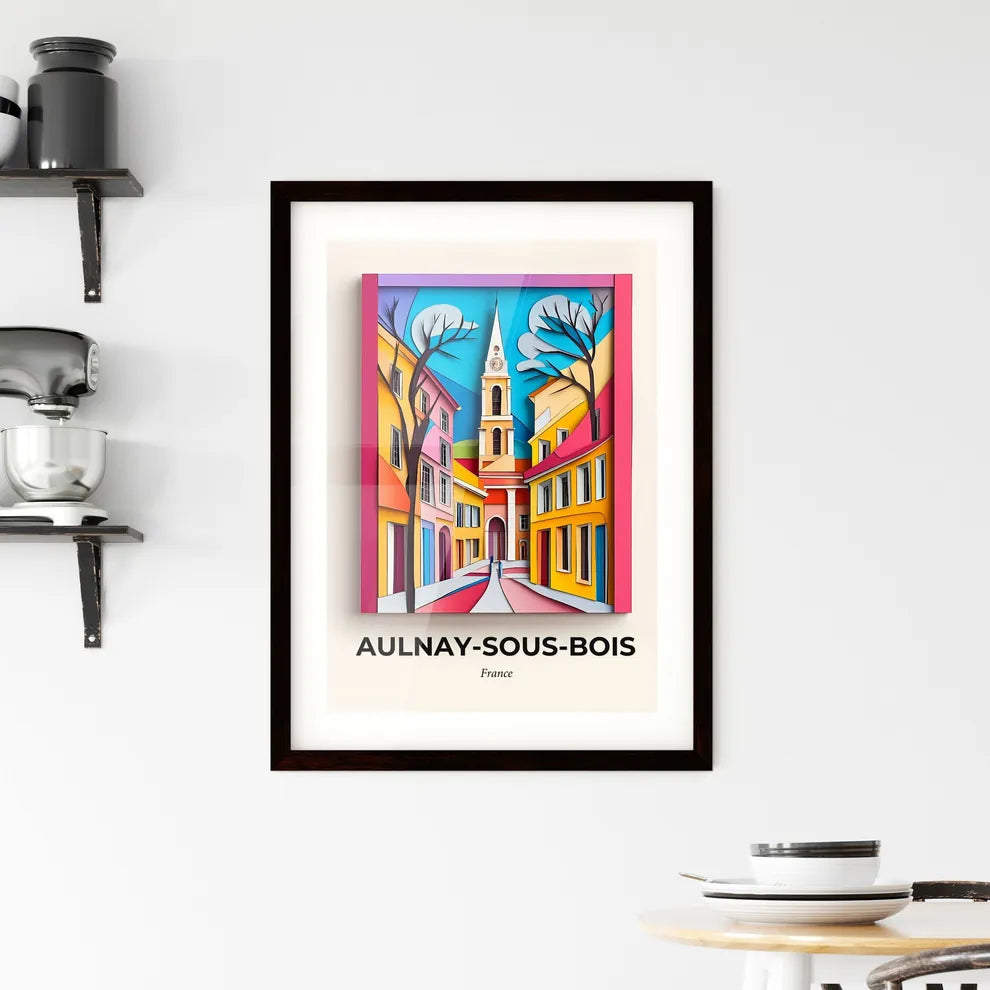 Vivid Aulna, Framed Wall Art