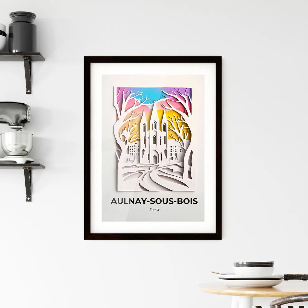 Vivid Aulna, Framed Wall Art