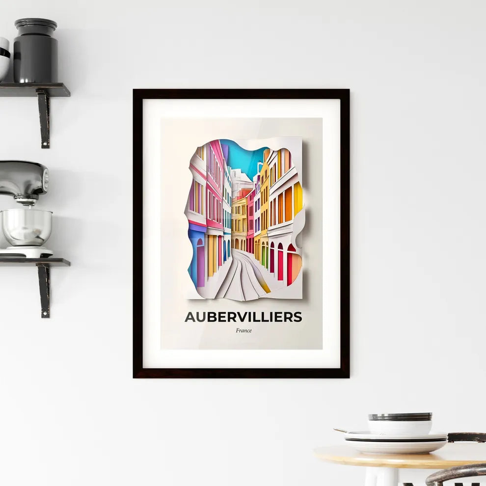 Vivid Aubervilliers, France, Framed Wall Art