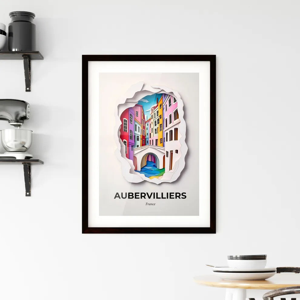 Vivid Aubervilliers, France, Framed Wall Art