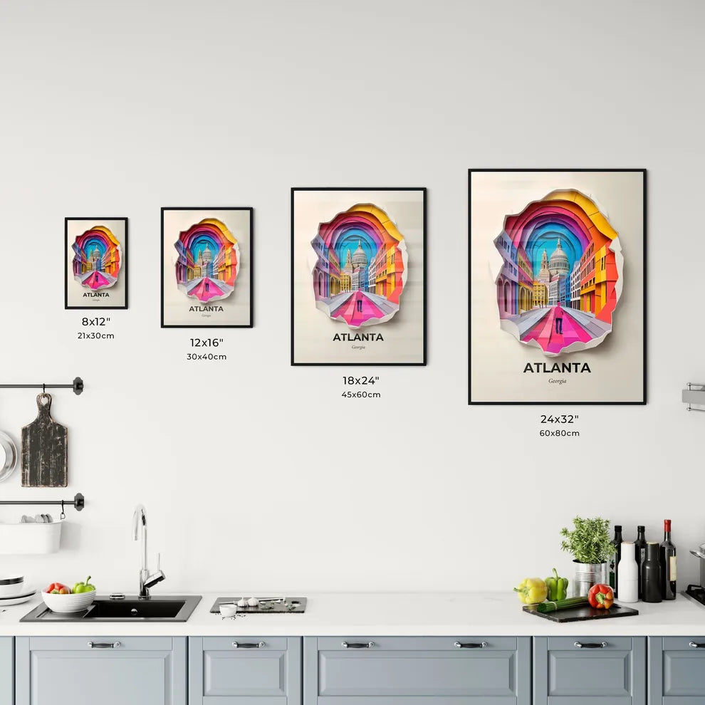 Vivid Atlanta, Georgia, Kitchen Art