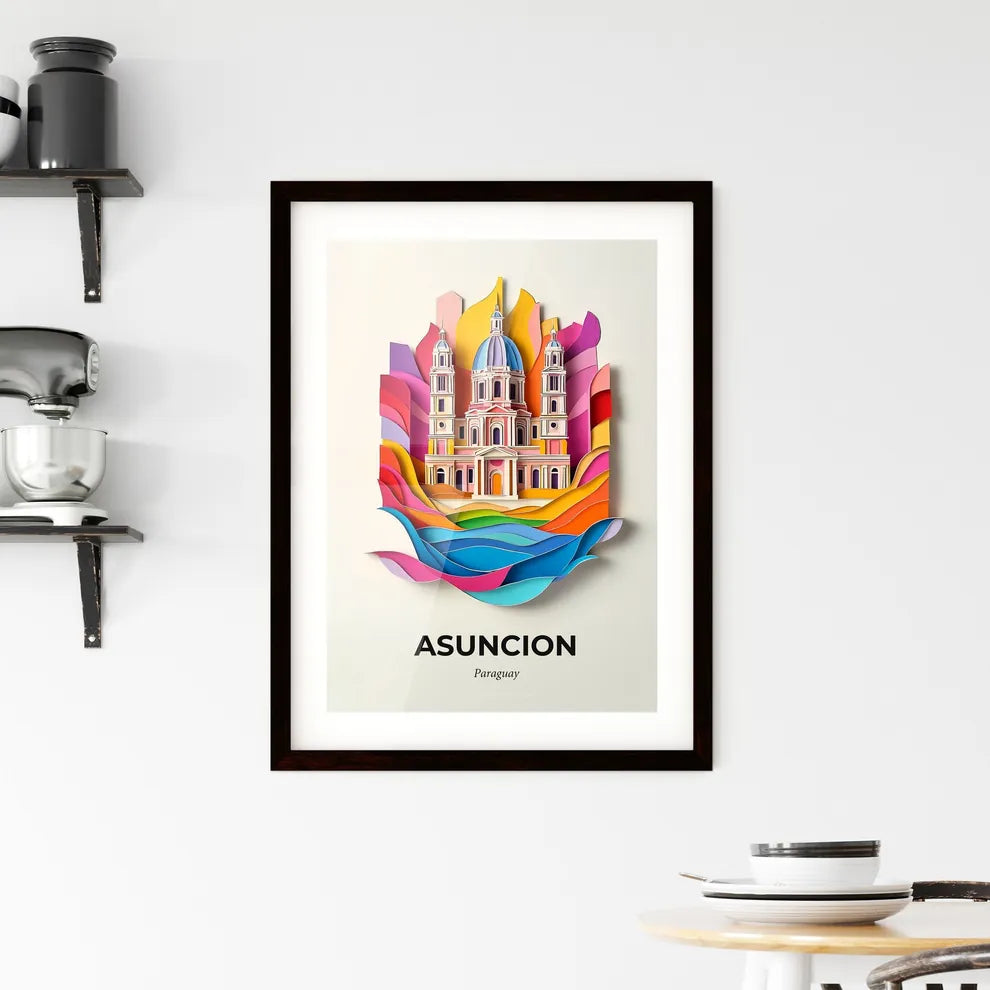 Vivid Asuncion, Paraguay, Framed Wall Art