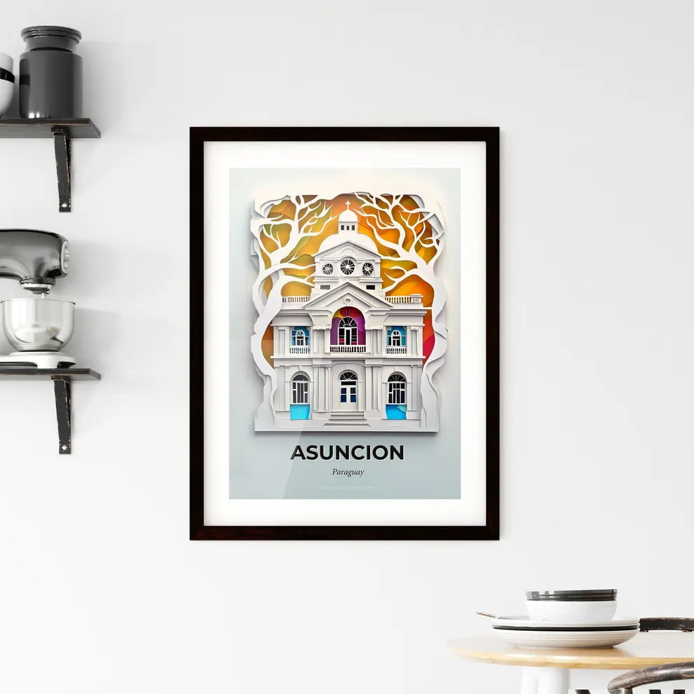 Vivid Asuncion, Paraguay, Framed Wall Art