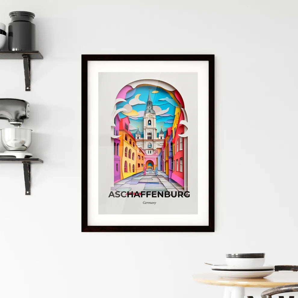 Vivid Aschaffenburg, Germany, Framed Wall Art