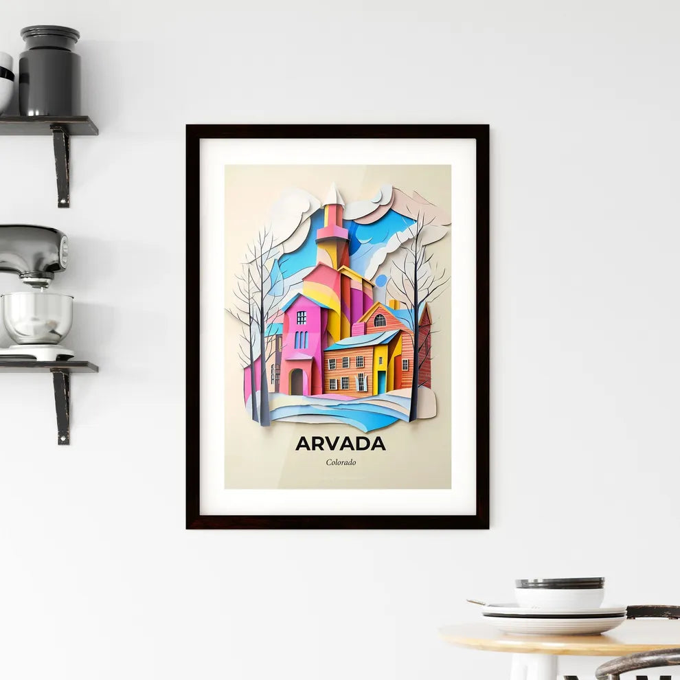 Vivid Arvada, Colorado, Framed Wall Art