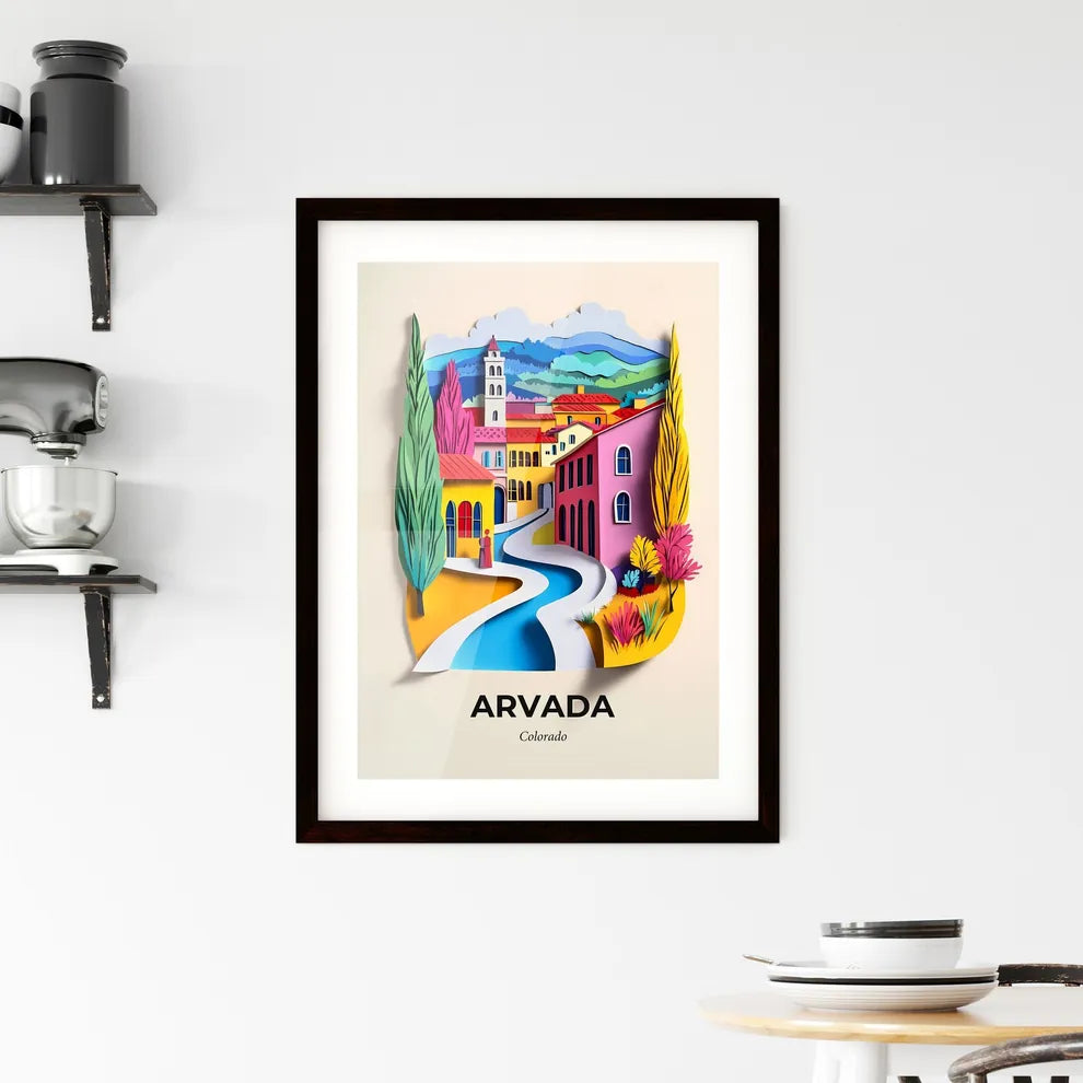 Vivid Arvada, Colorado, Framed Wall Art