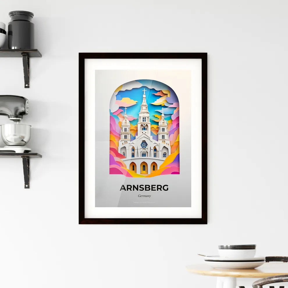 Vivid Arnsberg, Germany, Framed Wall Art