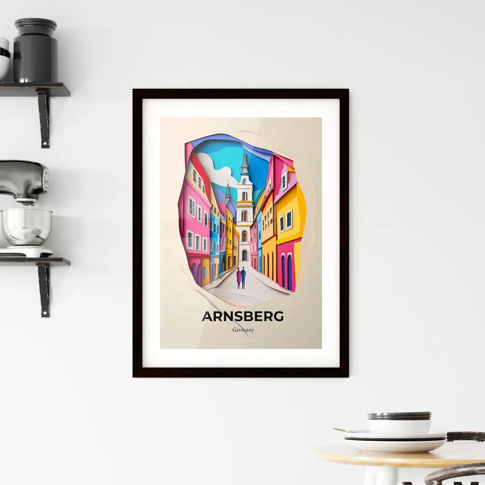 Vivid Arnsberg, Germany, Framed Wall Art