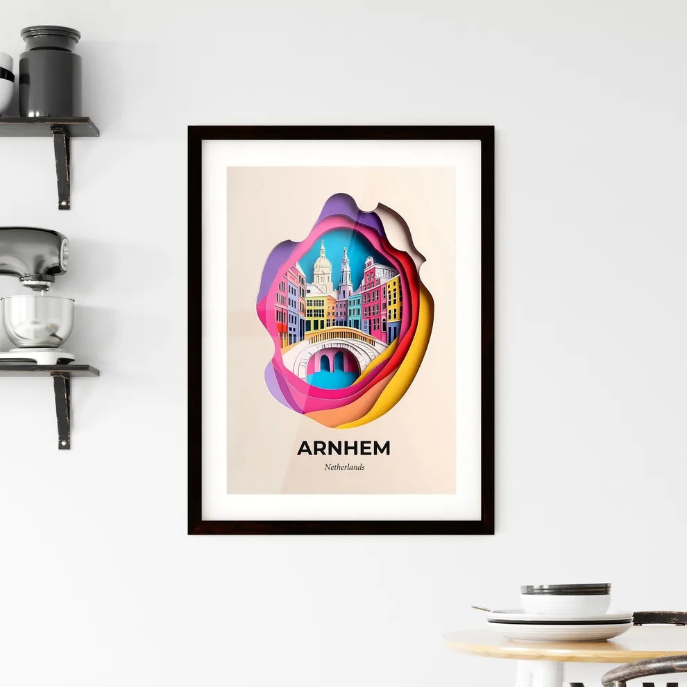 Vivid Arnhem, Netherlands, Framed Wall Art
