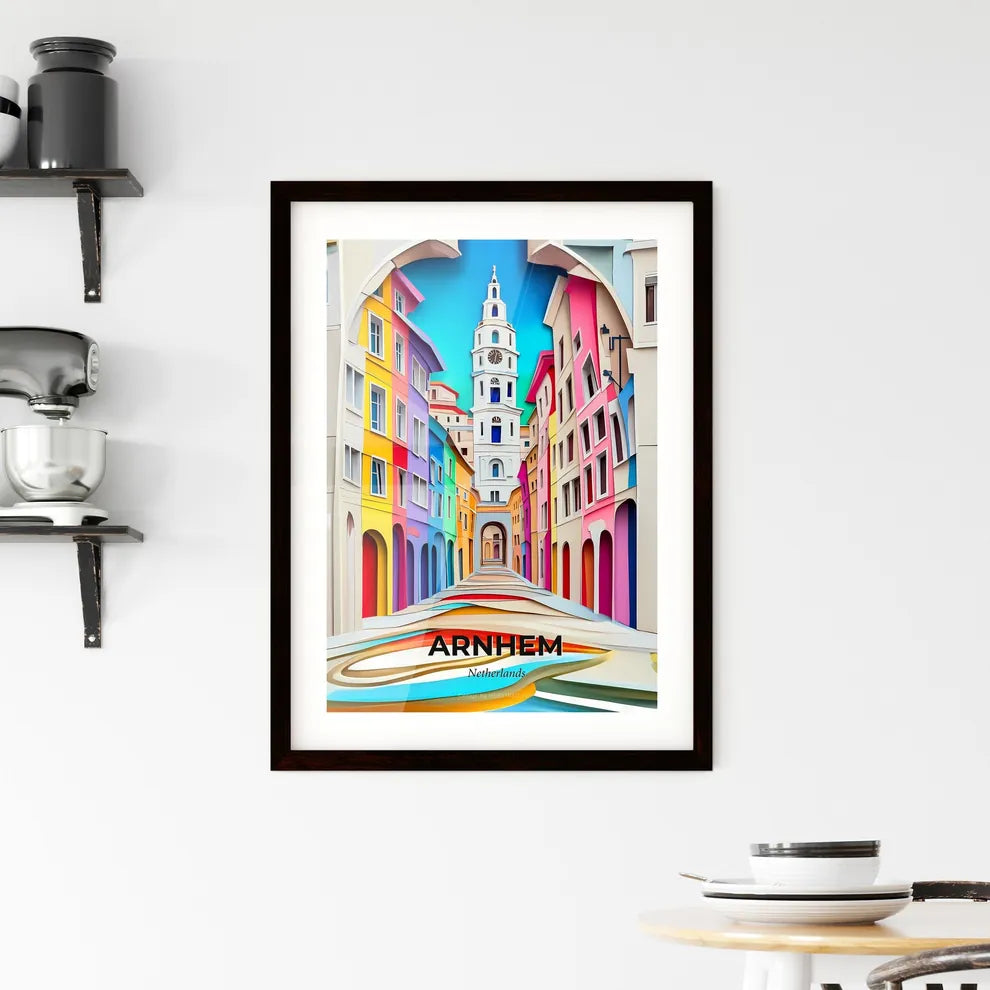 Vivid Arnhem, Netherlands, Framed Wall Art