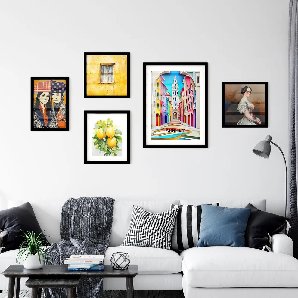 Vivid Arnhem, Netherlands, Premium Framed Prints