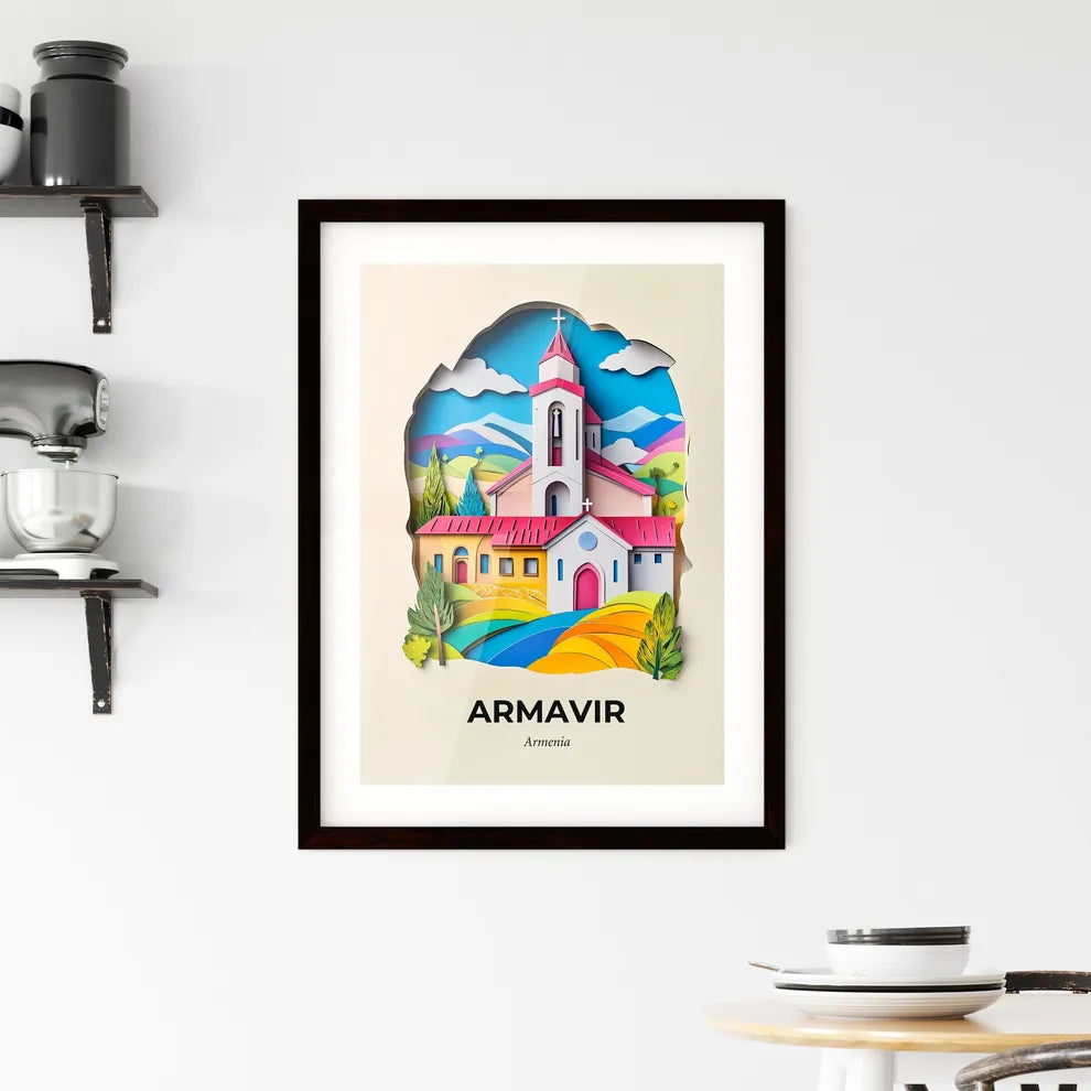 Vivid Armavir, Armenia, Framed Wall Art
