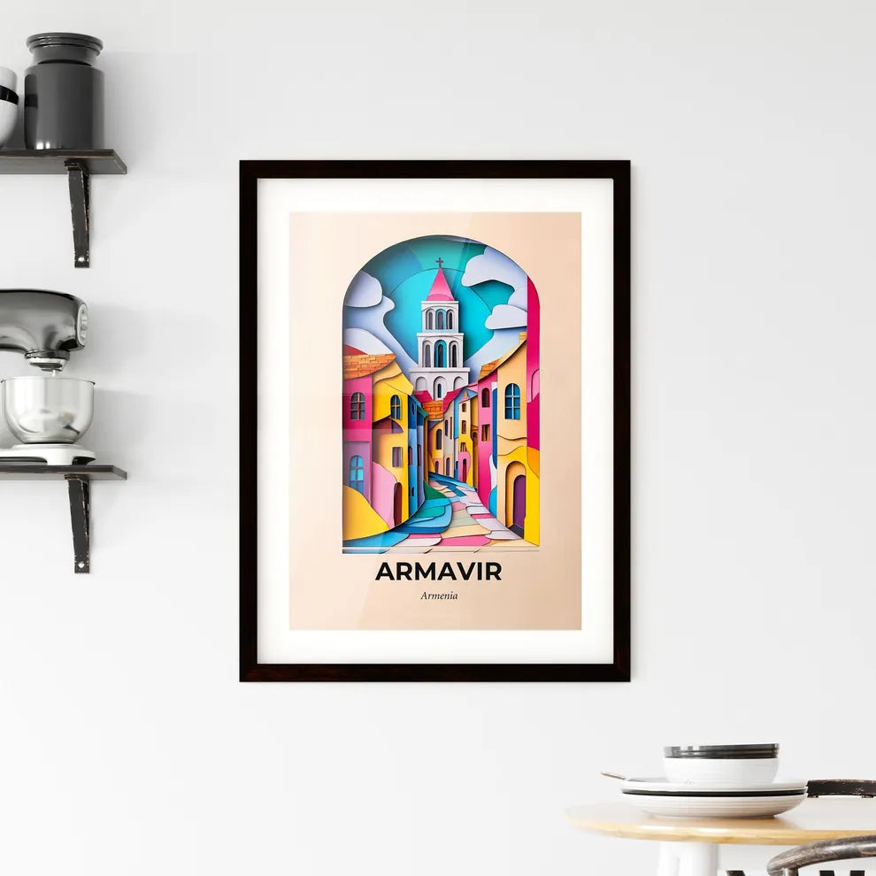 Vivid Armavir, Armenia, Framed Wall Art