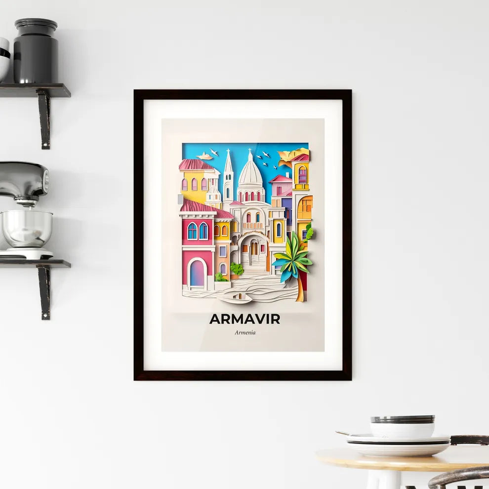 Vivid Armavir, Armenia, Framed Wall Art