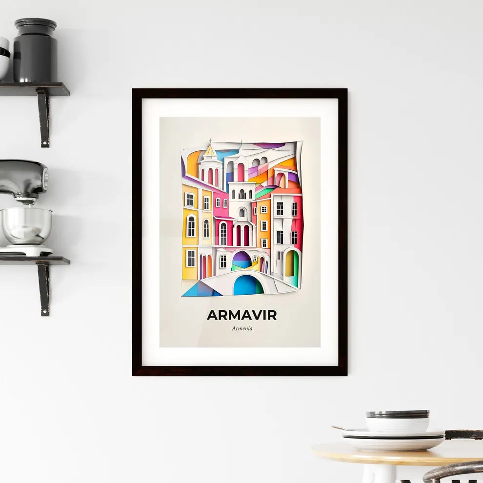 Vivid Armavir, Armenia, Framed Wall Art