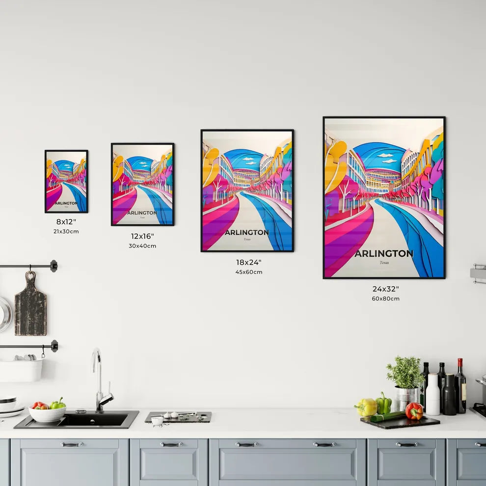 Vivid Arlington, Texas, Kitchen Art