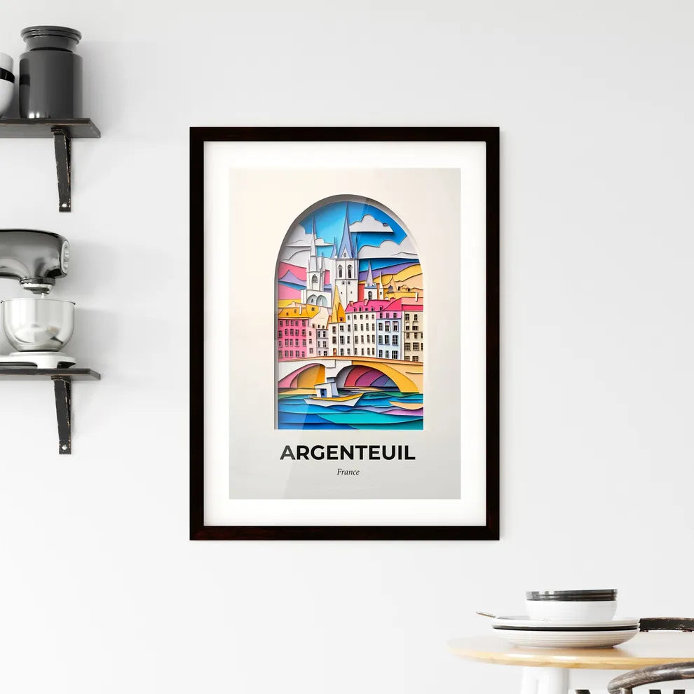 Vivid Argenteuil, France, Framed Wall Art