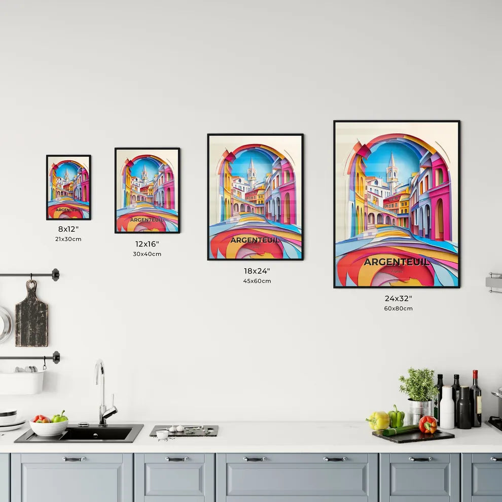 Vivid Argenteuil, France, Kitchen Art