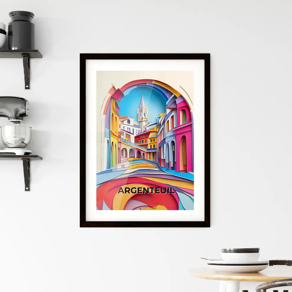 Vivid Argenteuil, France, Framed Wall Art