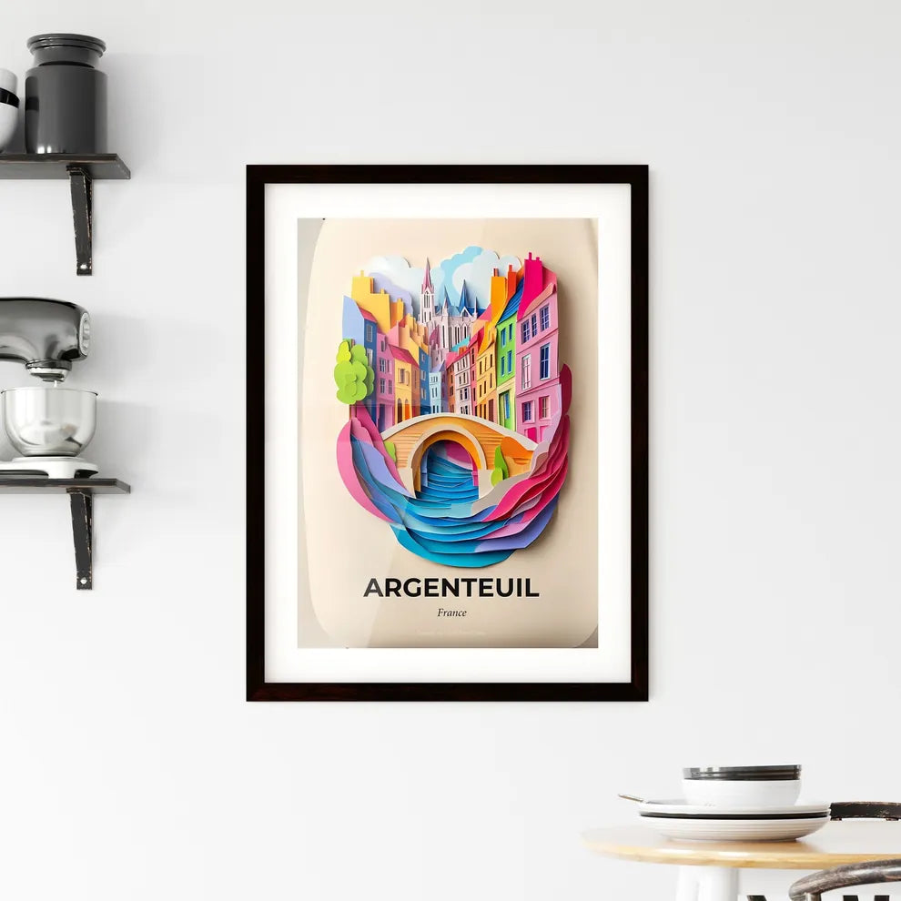 Vivid Argenteuil, France, Framed Wall Art