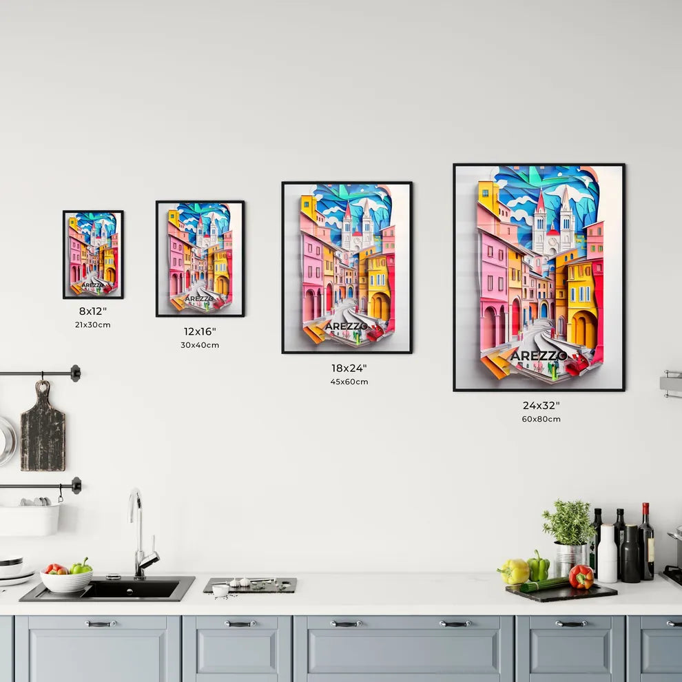 Vivid Arezzo, Italy, Kitchen Art