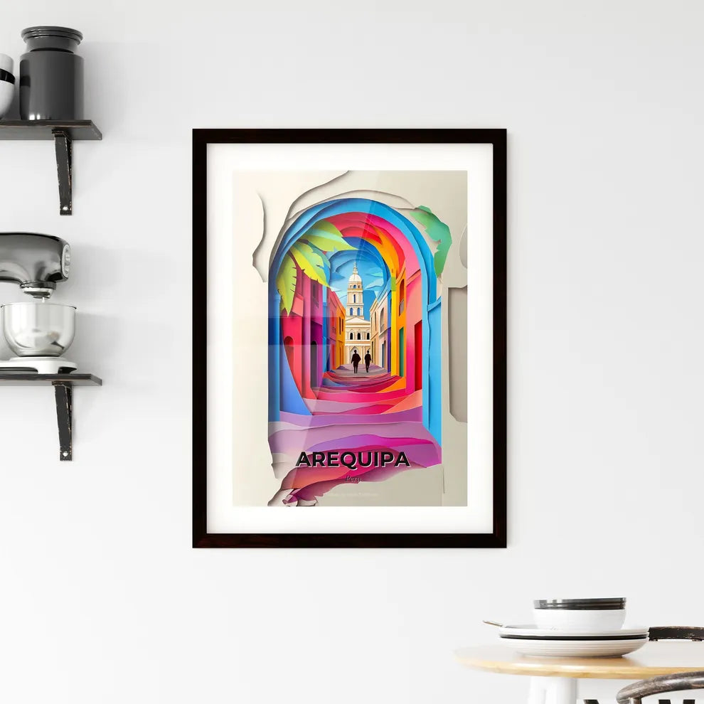 Vivid Arequipa, Peru, Framed Wall Art