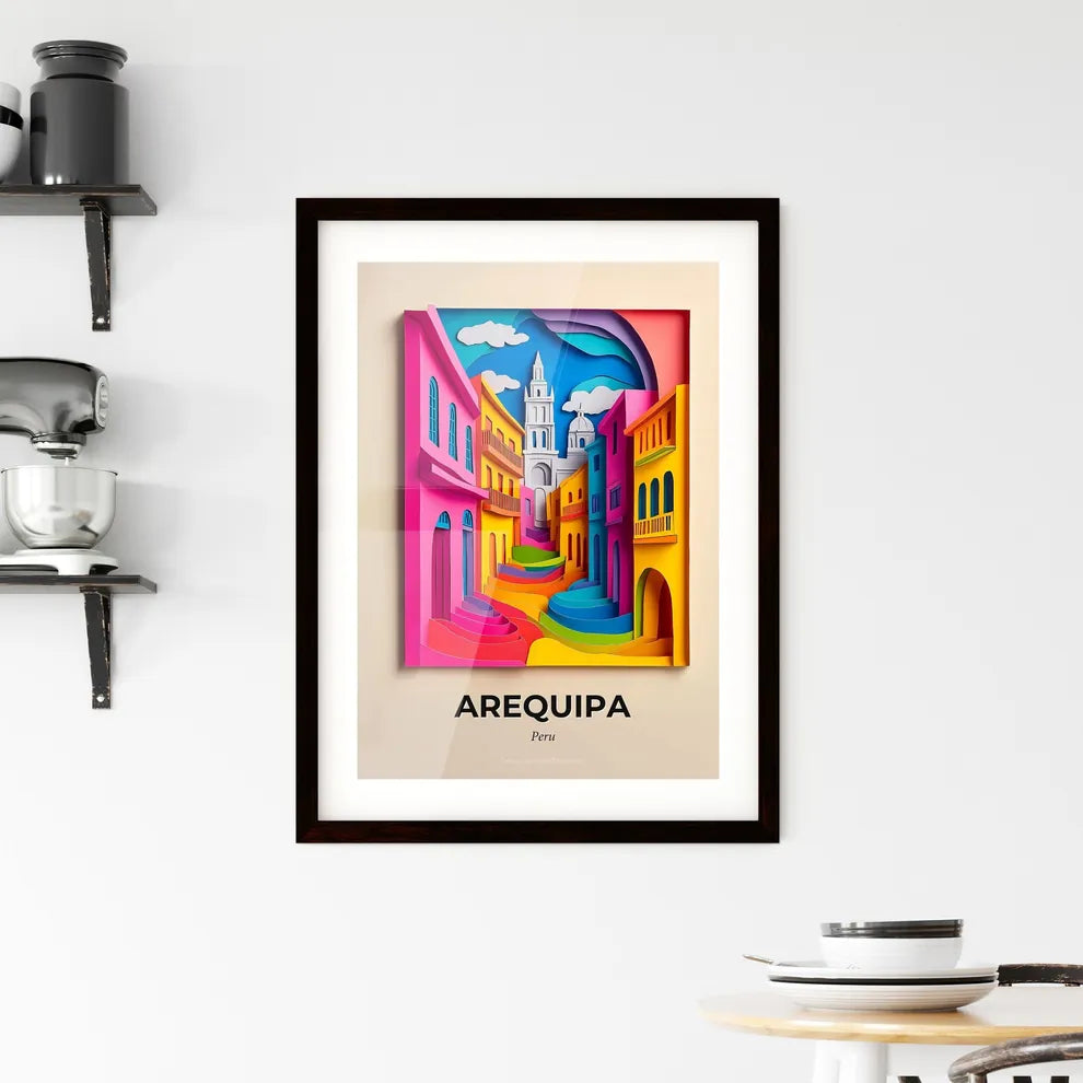 Vivid Arequipa, Peru, Framed Wall Art