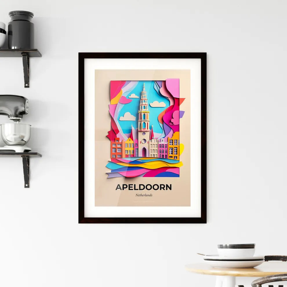 Vivid Apeldoorn, Netherlands, Framed Wall Art