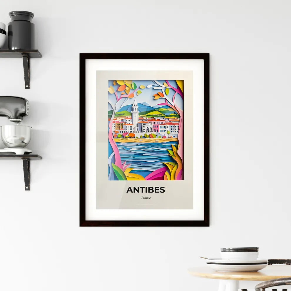 Vivid Antibes, France, Framed Wall Art