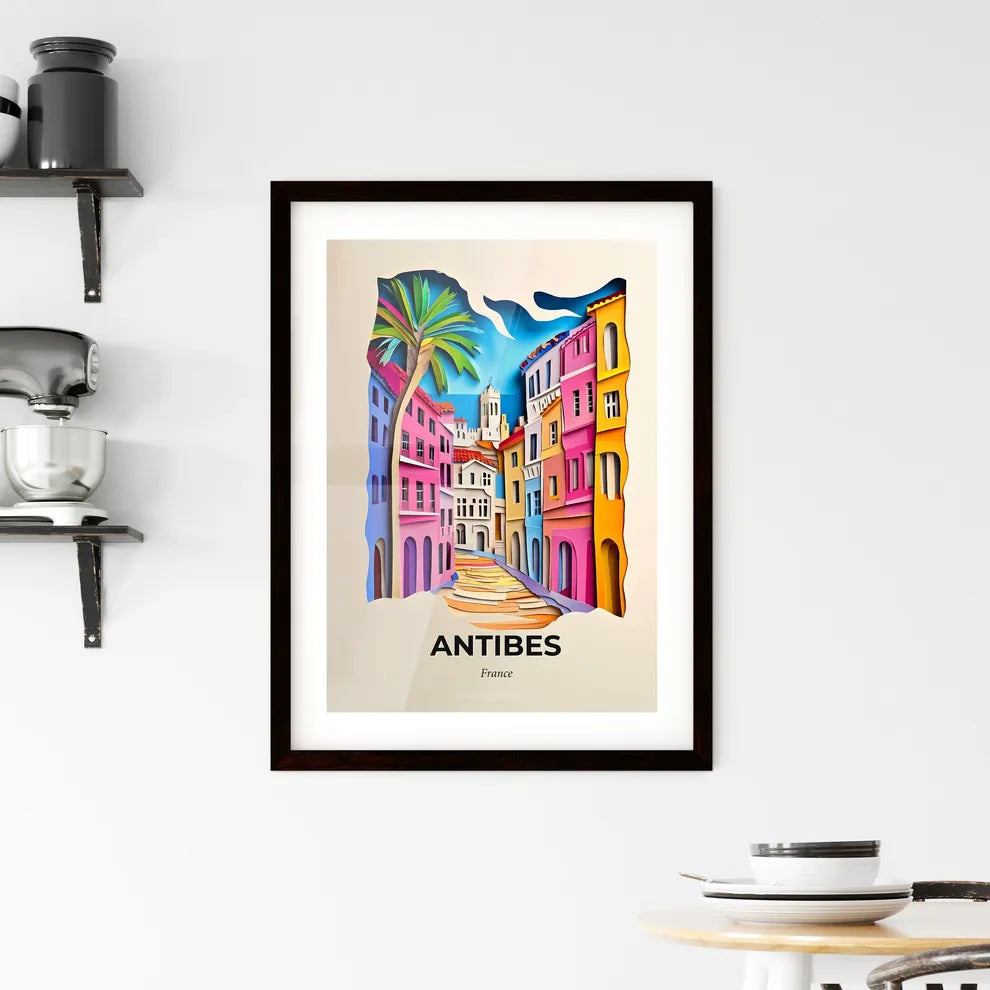 Vivid Antibes, France, Framed Wall Art