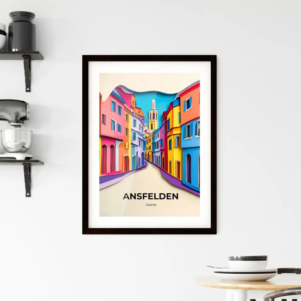 Vivid Ansfelden, Austria, Framed Wall Art