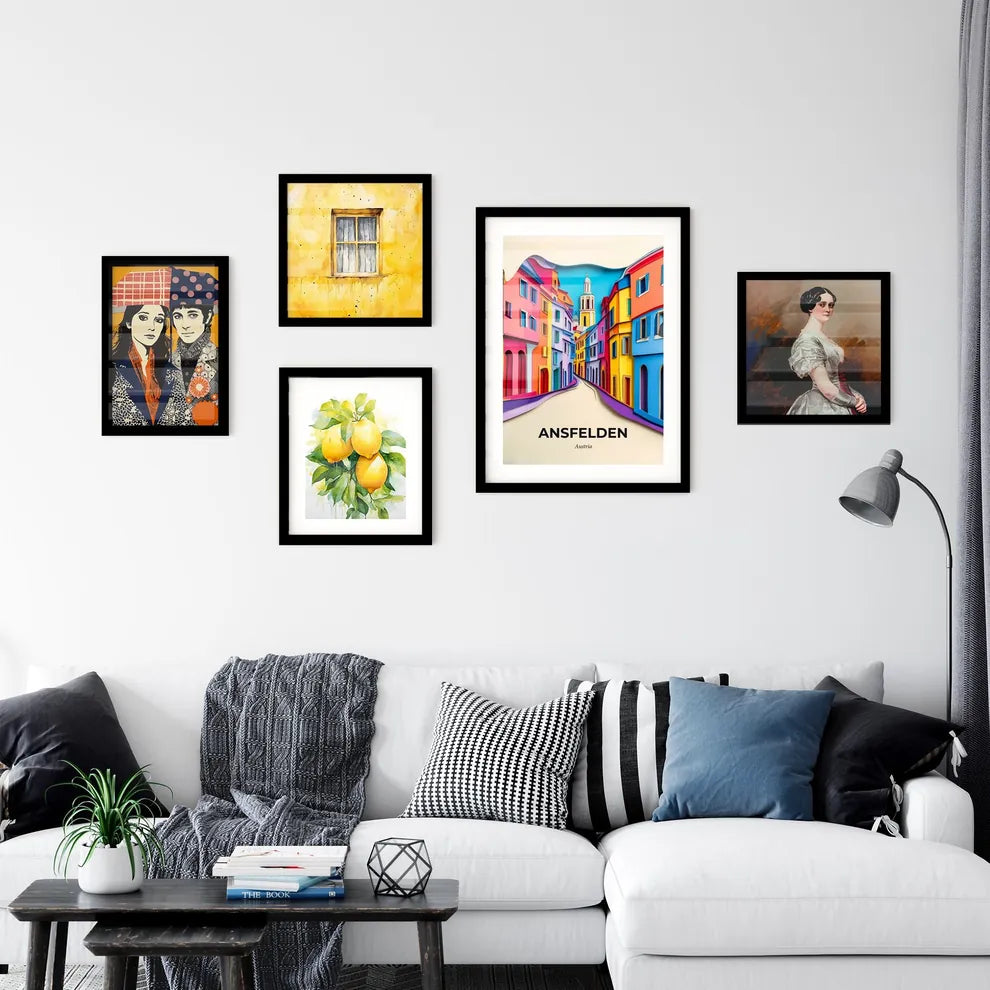 Vivid Ansfelden, Austria, Premium Framed Prints