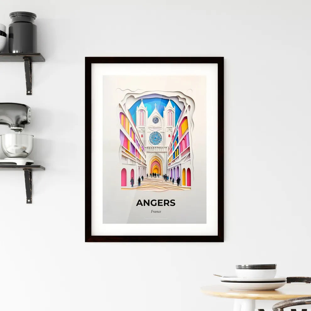 Vivid Angers, France, Framed Wall Art