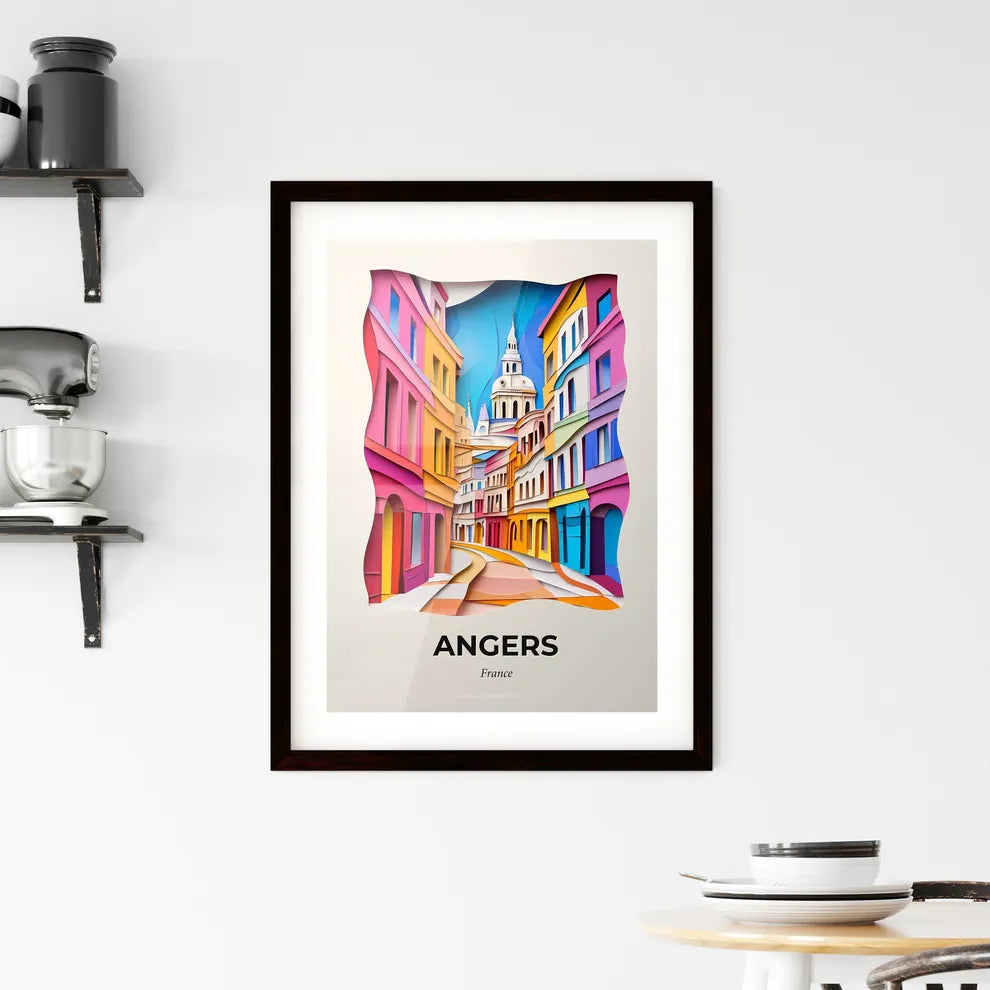Vivid Angers, France, Framed Wall Art