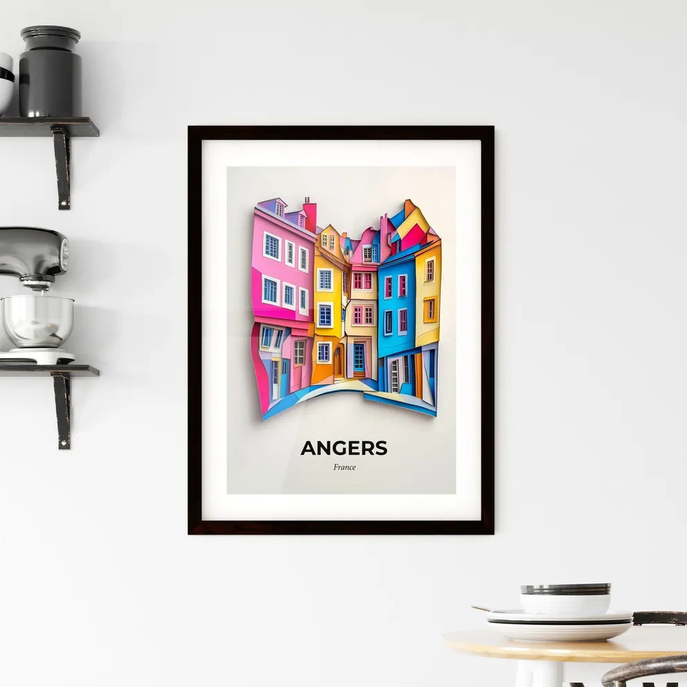 Vivid Angers, France, Framed Wall Art