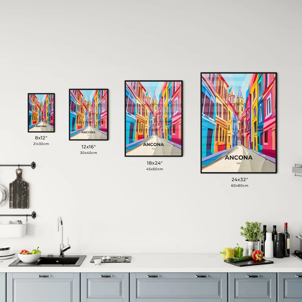 Vivid Ancona, Italy, Kitchen Art