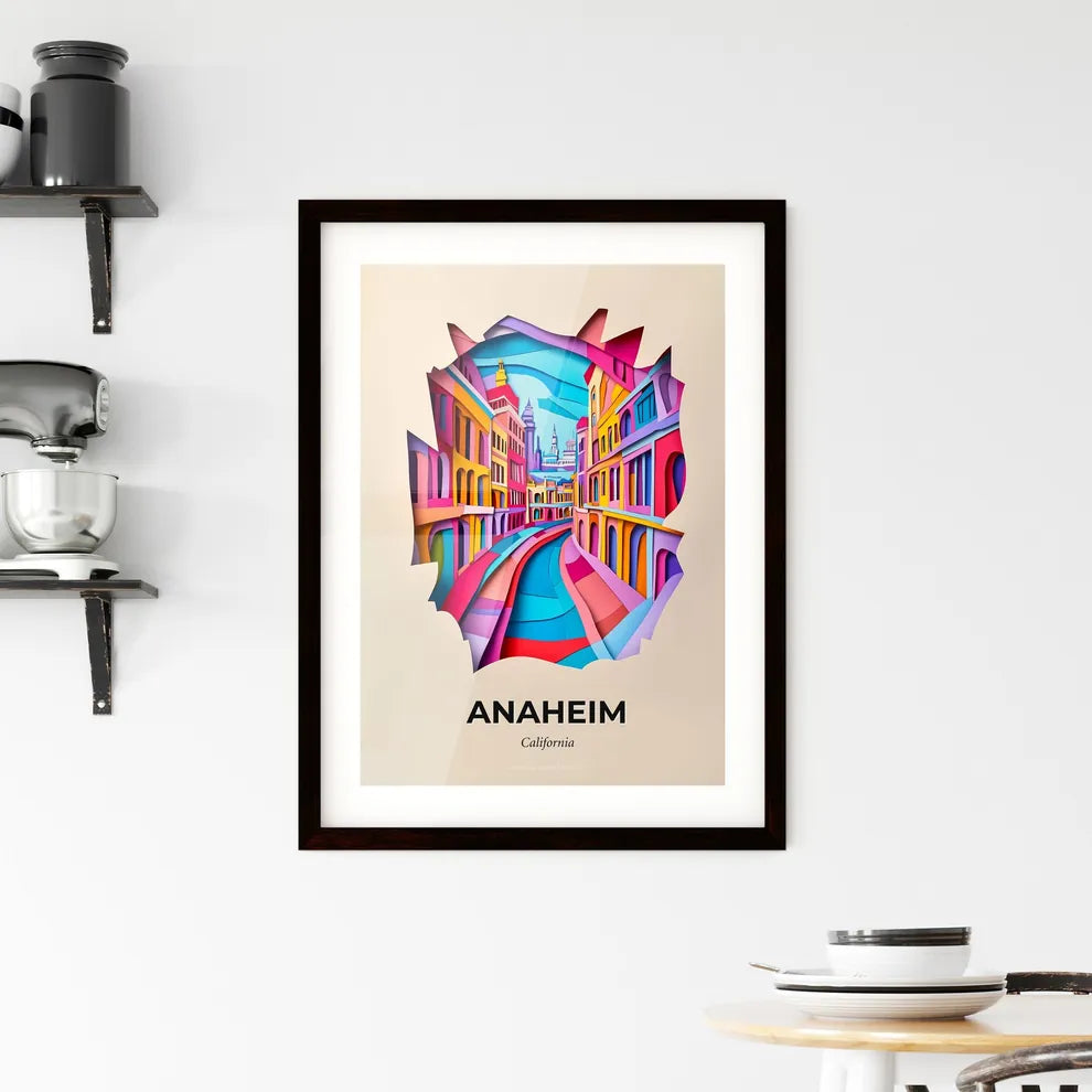 Vivid Anaheim, California, Framed Wall Art