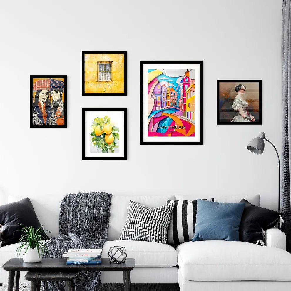 Vivid Amsterdam, Netherlands, Premium Framed Prints