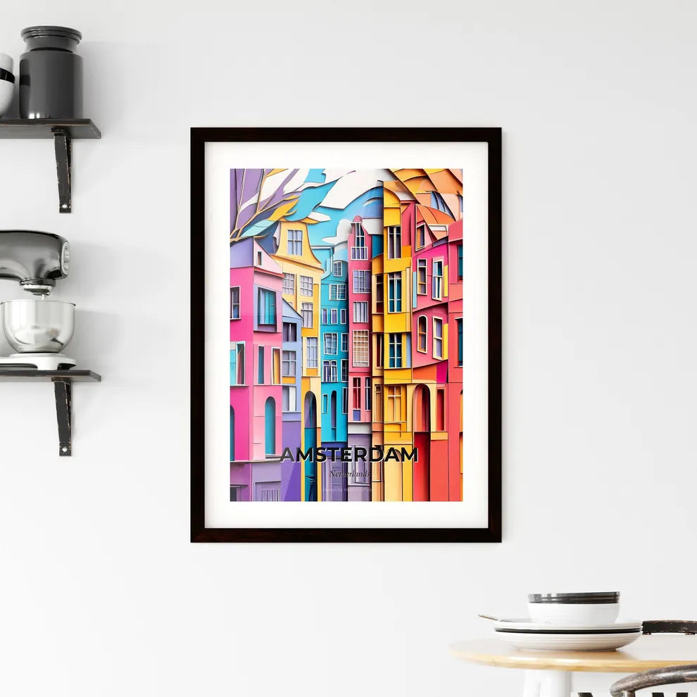 Vivid Amsterdam, Netherlands, Framed Wall Art