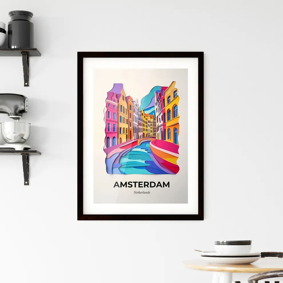 Vivid Amsterdam, Netherlands, Framed Wall Art