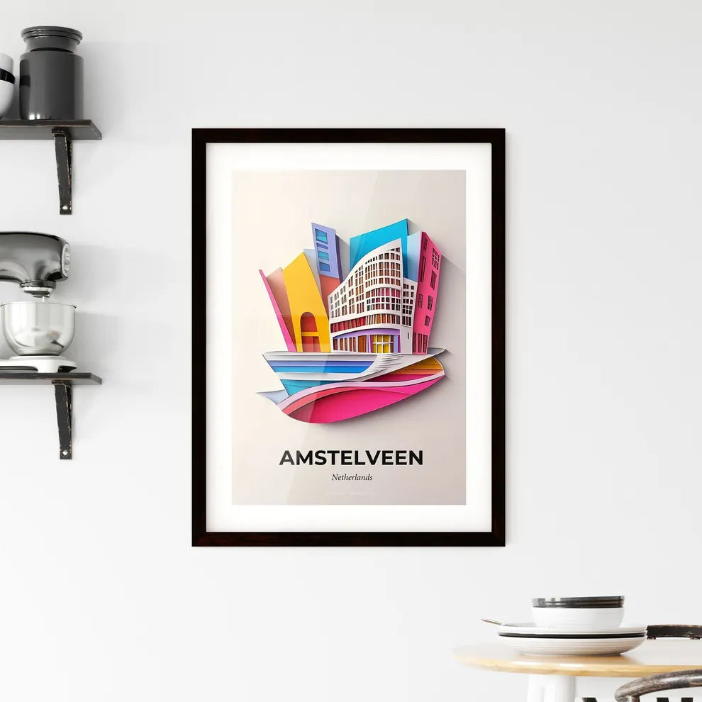 Vivid Amstelveen, Netherlands, Framed Wall Art