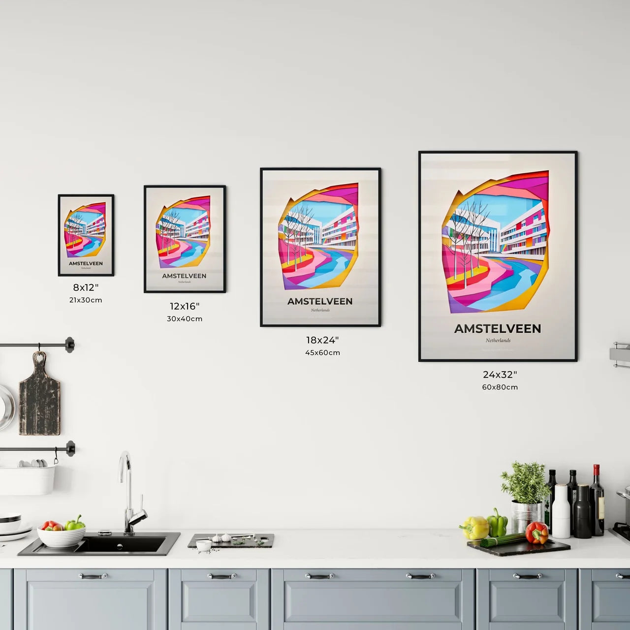 Vivid Amstelveen, Netherlands, Kitchen Art