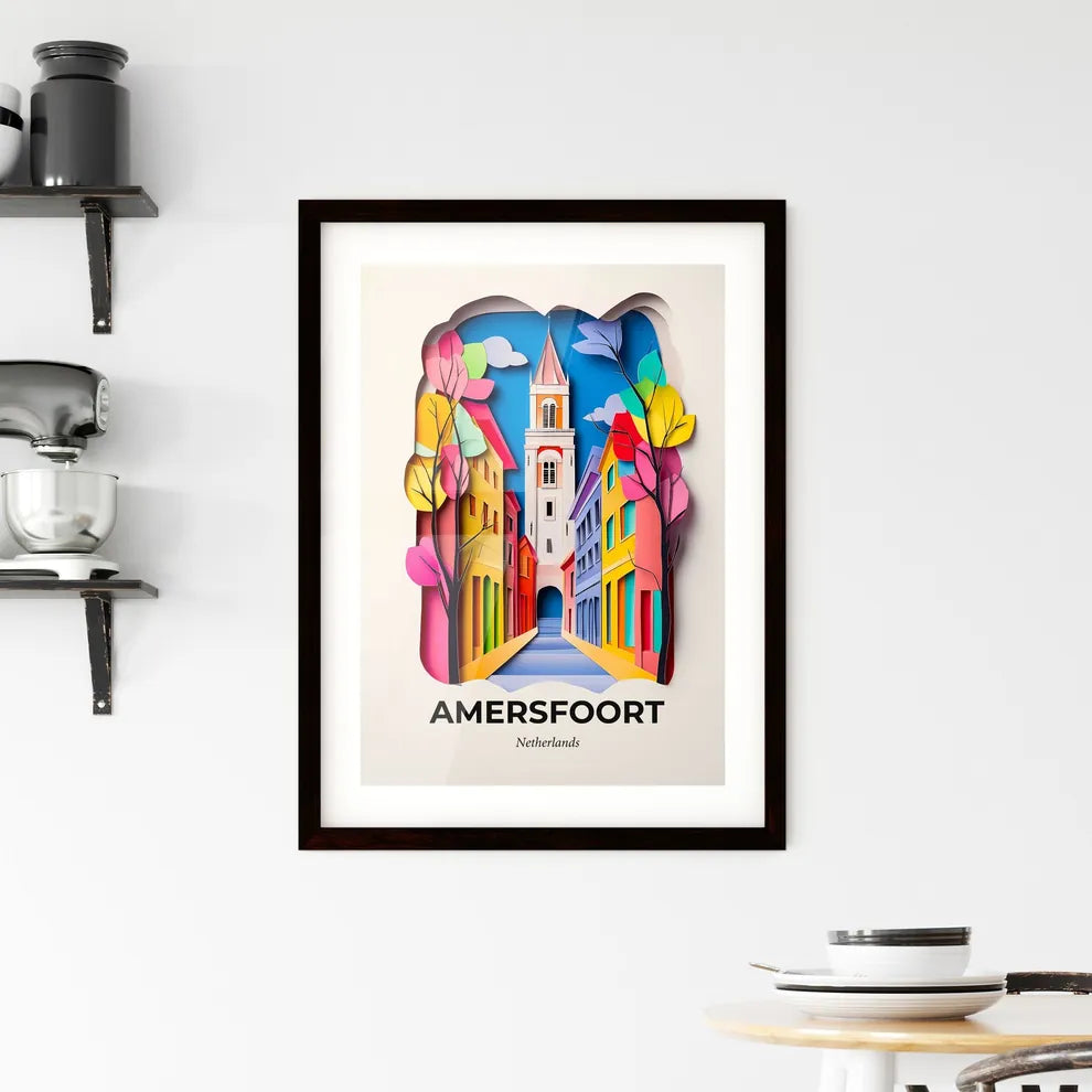 Vivid Amersfoort, Netherlands, Framed Wall Art