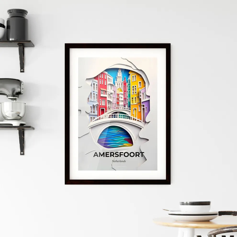 Vivid Amersfoort, Netherlands, Framed Wall Art