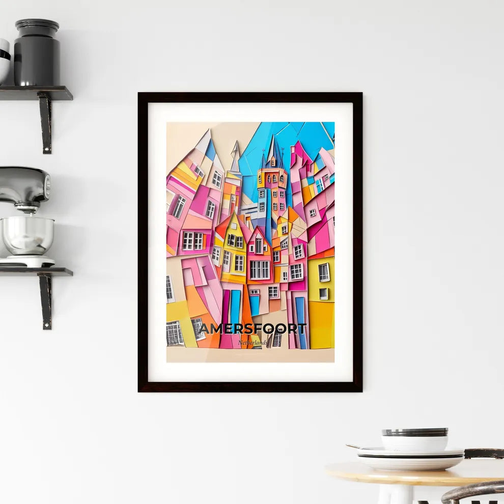 Vivid Amersfoort, Netherlands, Framed Wall Art