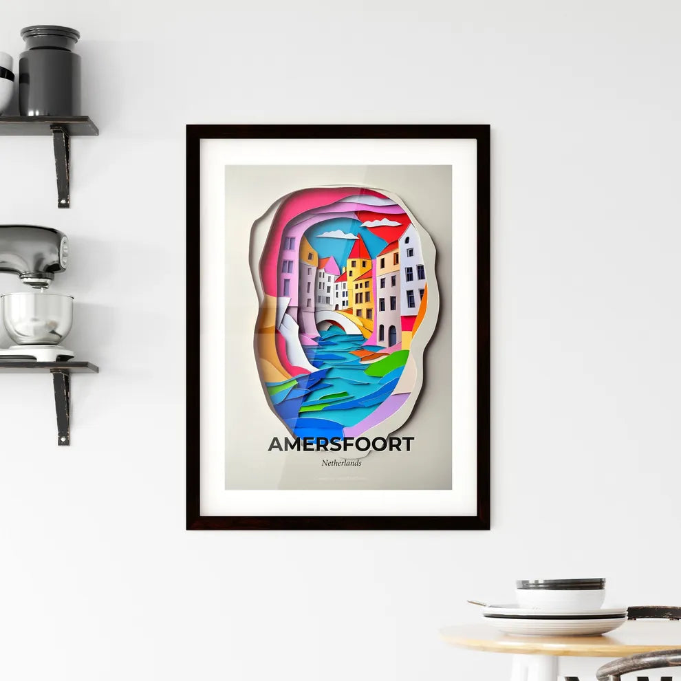Vivid Amersfoort, Netherlands, Framed Wall Art