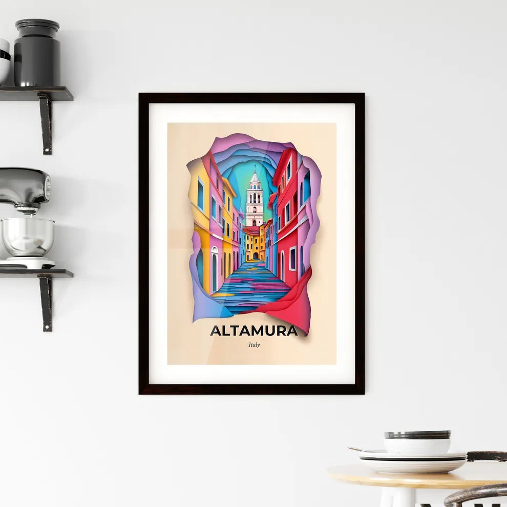Vivid Altamura, Italy, Framed Wall Art